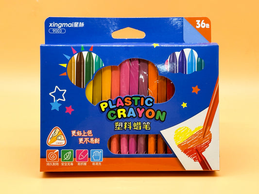 CRAYOLA PLÁSTICA 36 pz